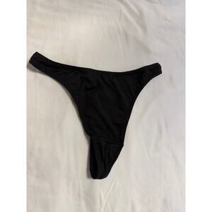 NWT Vintage Maidenform Thong – Black – Size S/5